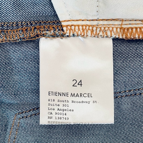 NWT Etienne Marcel Signature Skinny with Red Zipper Detail | Size: 24 - Picture 7 of 8